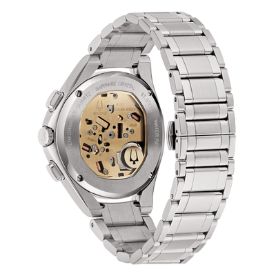 Bulova Orologio Curv Dress Crono Quarzo High precision 262 kHz Quadrante Verde
