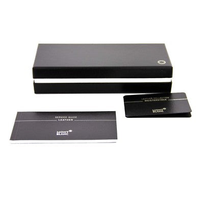 Montblanc Meisterstuck Portafoglio Lungo 6cc Tasca Porta Agenda