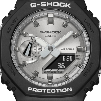 Orologio Casio Classic G-SHOCK Tono su tono Grigio Metallizzato GA-2100SB-1A
