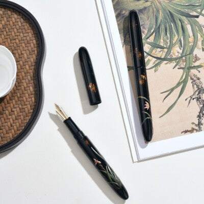 Qianyu Penna Stilografica Orchid in Deep Valley Elegant - Collezione Elegant