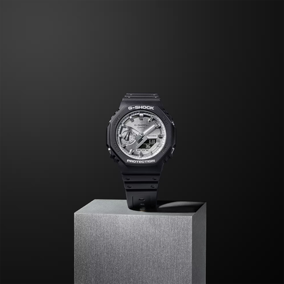 Orologio Casio Classic G-SHOCK Tono su tono Grigio Metallizzato GA-2100SB-1A