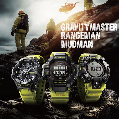 Orologio Casio G-SHOCK Master Of G Mudman Rescue Giallo GW-9500MRY