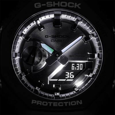 Orologio Casio Classic G-SHOCK Tono su tono Grigio Metallizzato GA-2100SB-1A