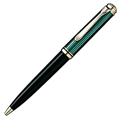 Pelikan Souveràn Ballpoint Pen Black Blue K805 Silver Finishes
