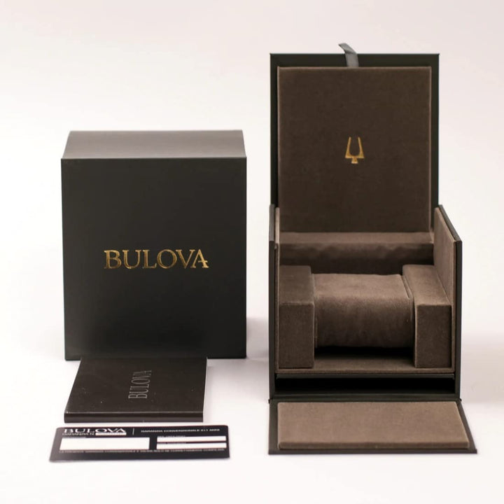 Bulova Orologio Collection Marine Star Automatic Quadrante Blu Oro Rosa 44mm