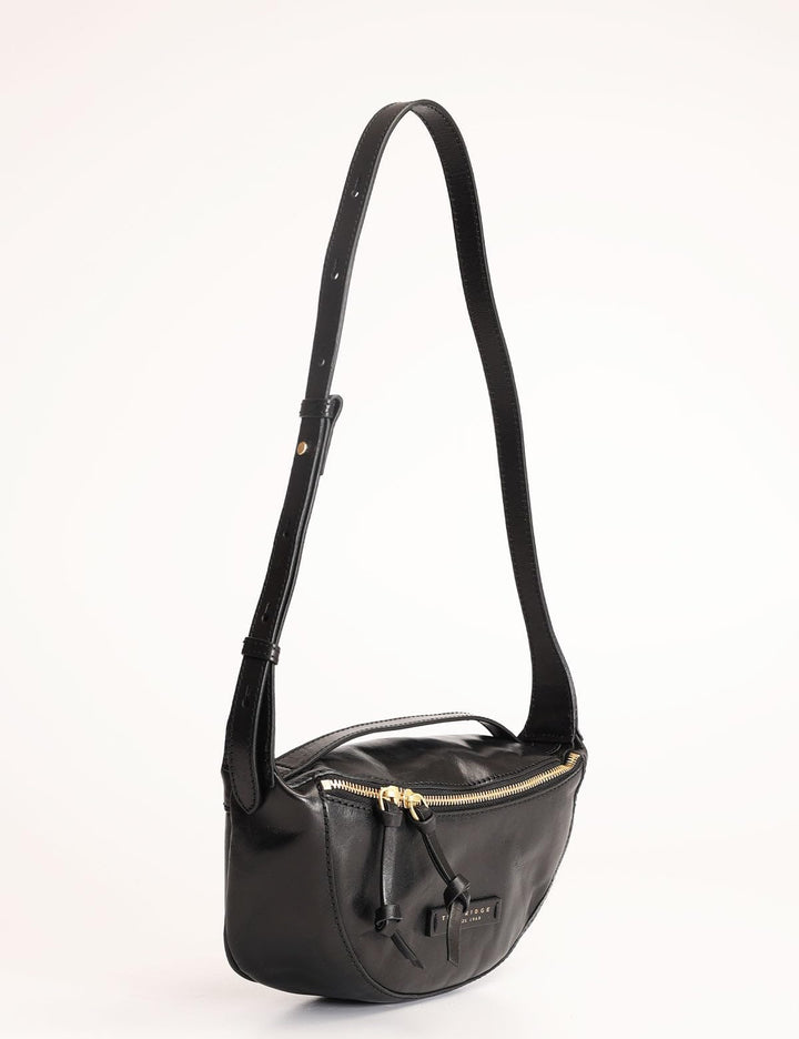 The Bridge Borsa Bum Bag Small Linea Story Pelle Nera