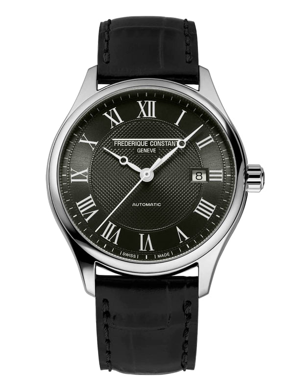 Orologio Frederique Constant Classics Automatico Quadrante Guilloche Verde FC-303MCK5B6