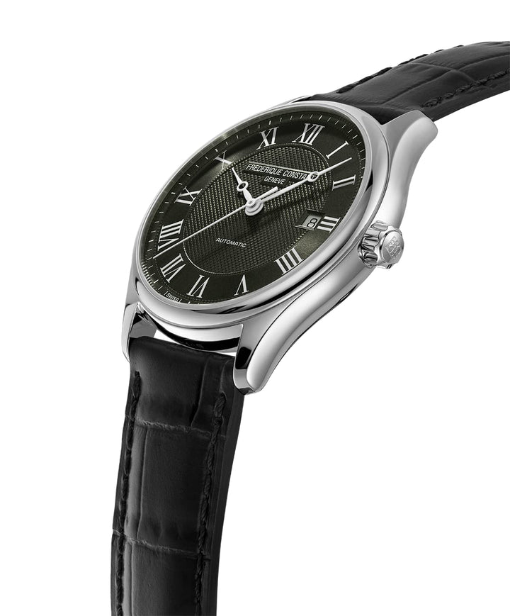 Orologio Frederique Constant Classics Automatico Quadrante Guilloche Verde FC-303MCK5B6