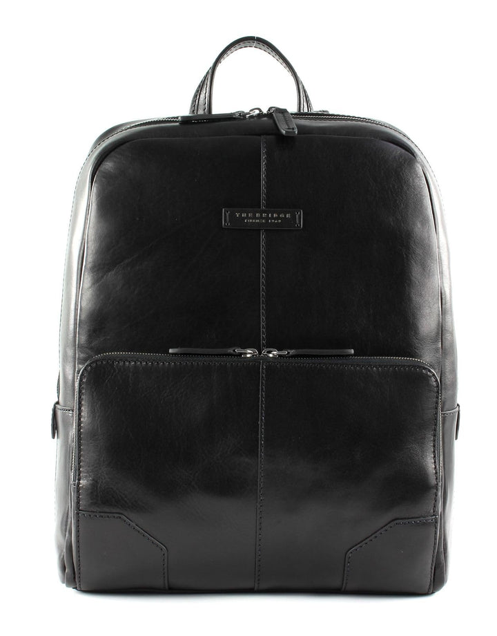The Bridge Zaino Linea Vespucci Pelle Nera