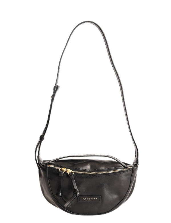 The Bridge Borsa Bum Bag Small Linea Story Pelle Nera