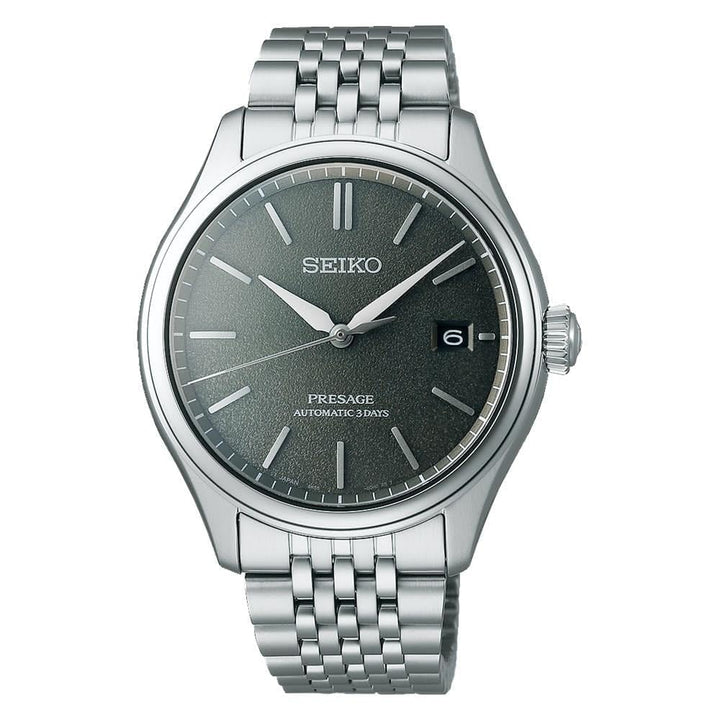 Orologio Seiko Presage Classic Quadrante Grigio sfumature Verde
