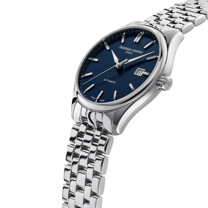Frederique Constant Geneve Orologio Classics Index Automatico Quadrante Blu FC-303NN5B6B
