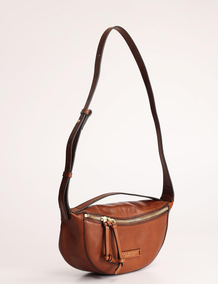 The Bridge Borsa Bum Bag Small Linea Story Pelle Nera