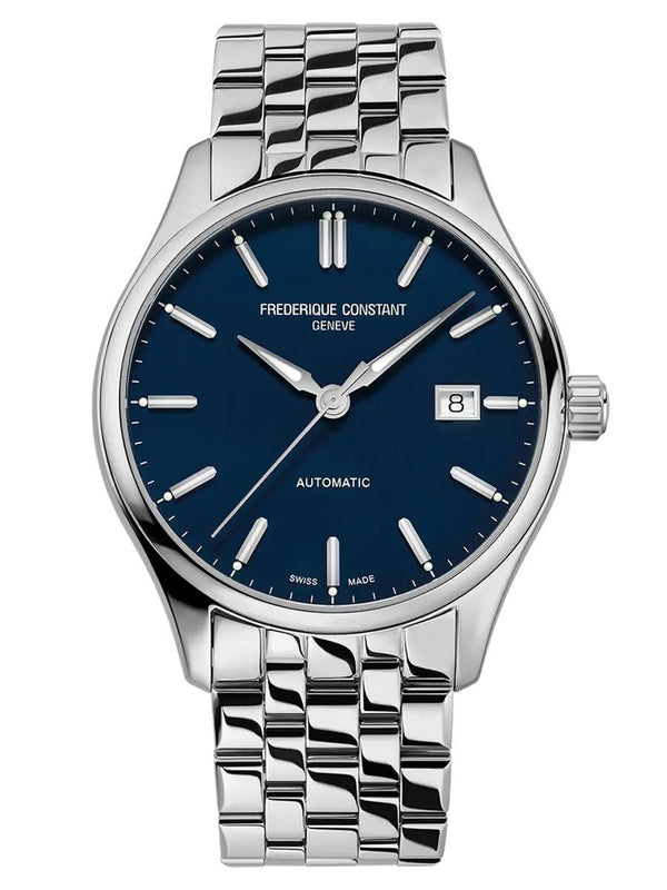Frederique Constant Geneve Orologio Classics Index Automatico Quadrante Blu FC-303NN5B6B