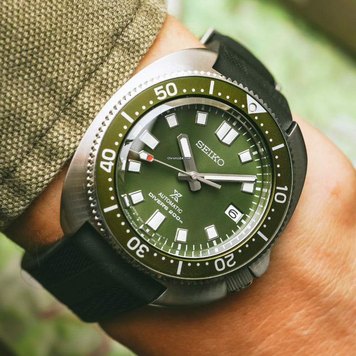 Orologio Seiko Turtle Prospex Diver Automatic Verde 