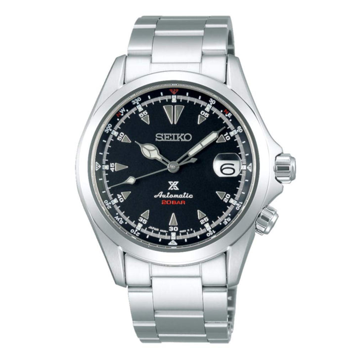 Orologio Seiko Prospex Alpinist con quadrante nero SPB117J1