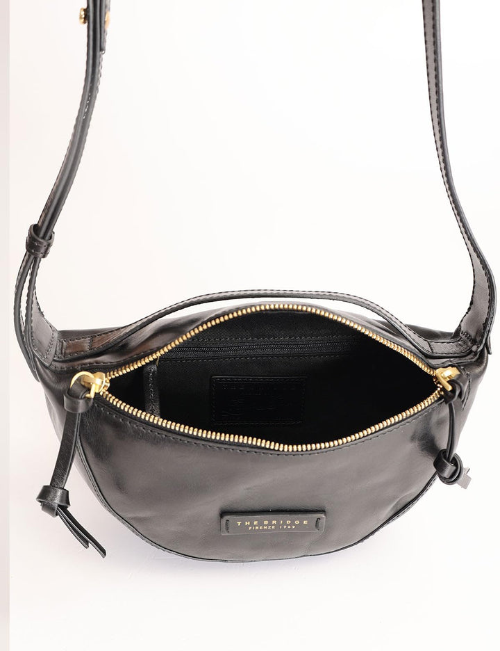The Bridge Borsa Bum Bag Small Linea Story Pelle Nera