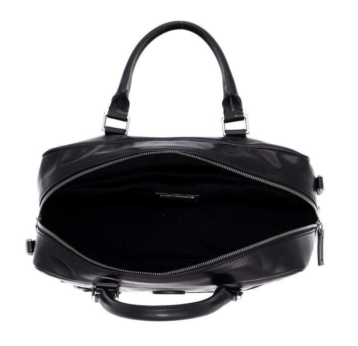 The Bridge Borsa Lavoro a Cartella Linea Story Pelle Nera 