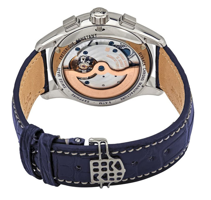 Orologio Frederique Constant Uomo Geneve Classic FlyBack Chrono Blue FC-760N4H6