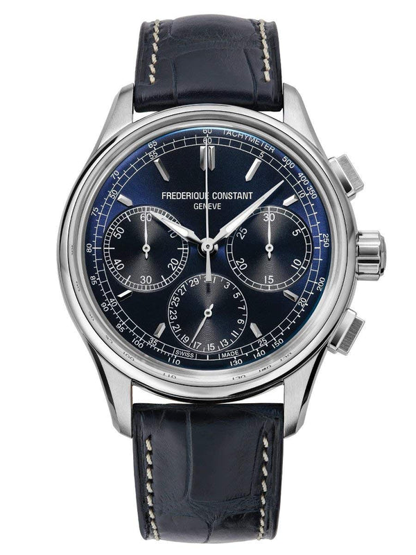 Orologio Frederique Constant Uomo Geneve Classic FlyBack Chrono Blue FC-760N4H6