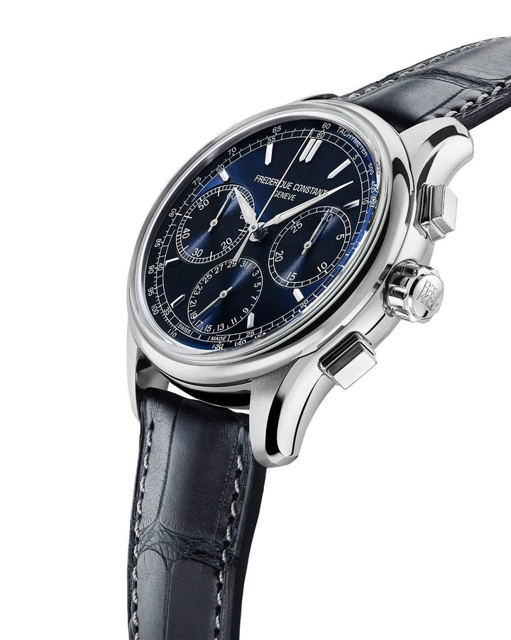 Orologio Frederique Constant Uomo Geneve Classic FlyBack Chrono Blue FC-760N4H6