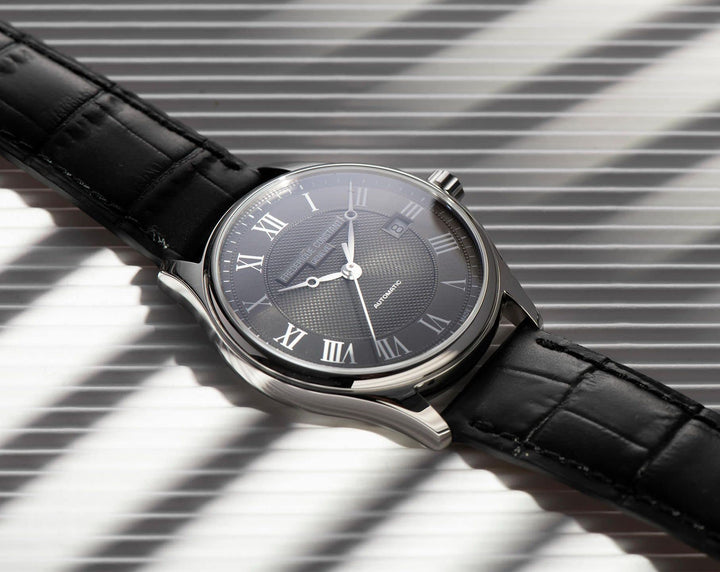 Orologio Frederique Constant Classics Automatico Quadrante Guilloche Verde FC-303MCK5B6