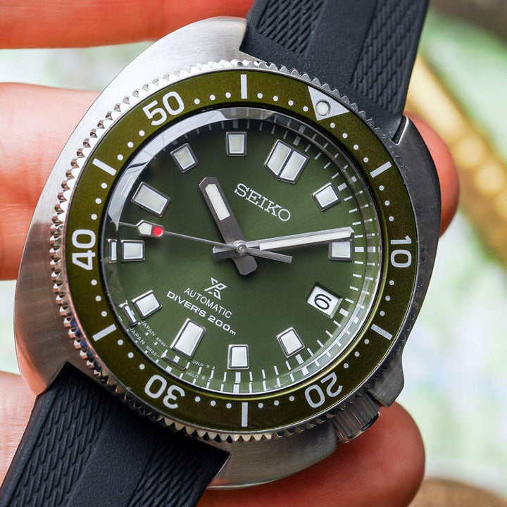 Orologio Seiko Turtle Prospex Diver Automatic Verde 