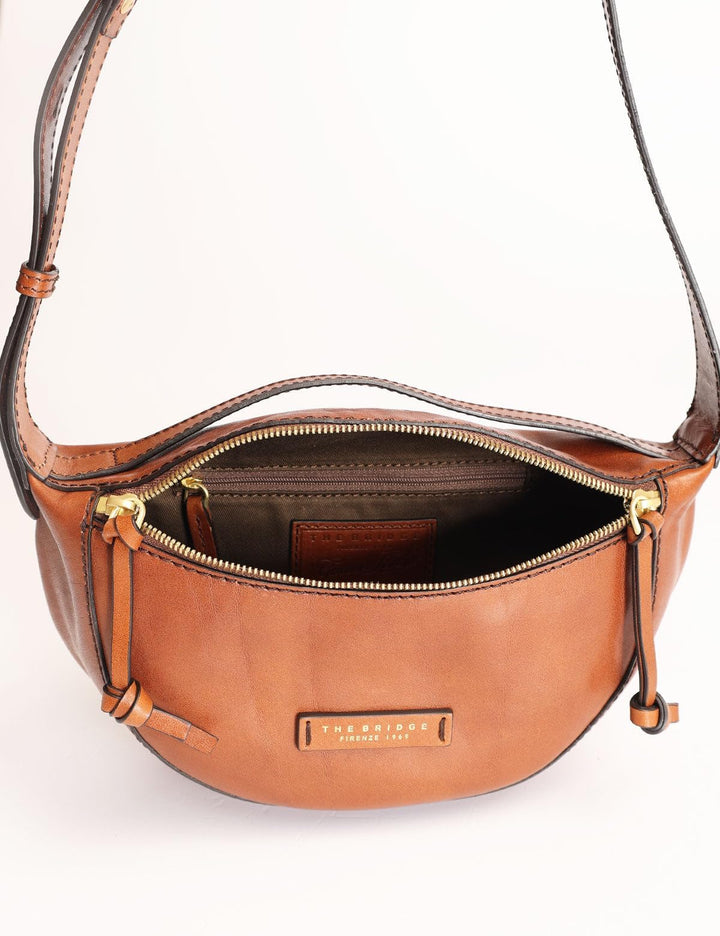 The Bridge Borsa Bum Bag Small Linea Story Pelle Nera