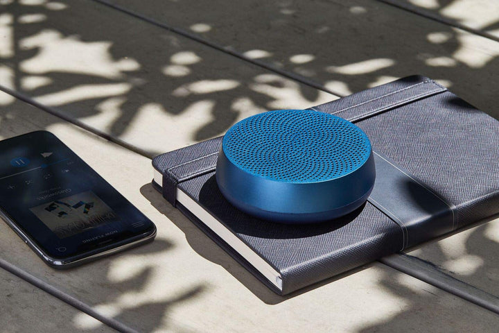 Lexon Design Speaker MINO L Blu Militare Altoparlante Bluetooth Portatile