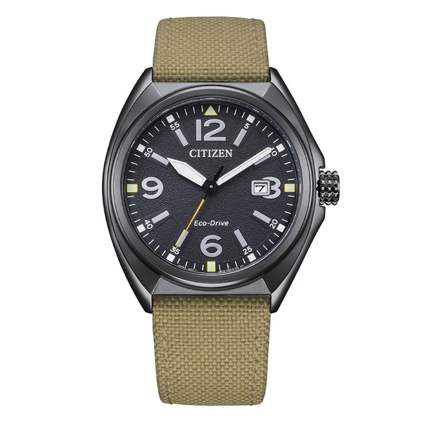 Citizen orologio Urban OF 2025 Black Dial Nylon Kaki AW1575-08E