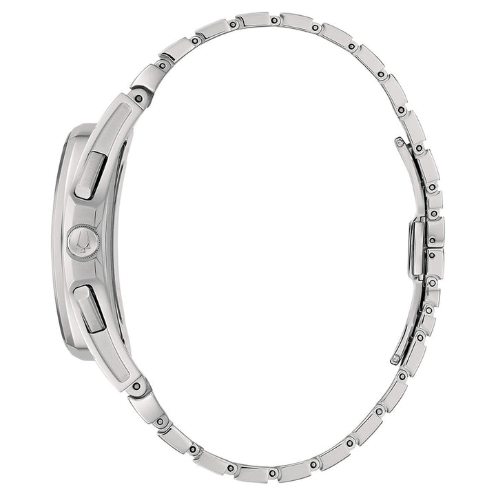 Bulova Orologio Curv Progressive Quarzo Crono Quadrante Blu 42mm
