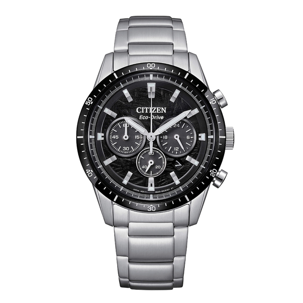 Orologio Citizen OF 2025 T9 Crono Acciaio Quadrante Nero CA4624-56E
