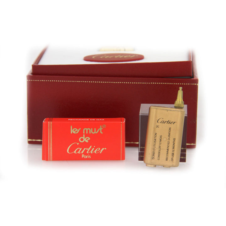 Accendino Cartier Trinity Lacca marrone — Rif. 17956N Francia, anni '80