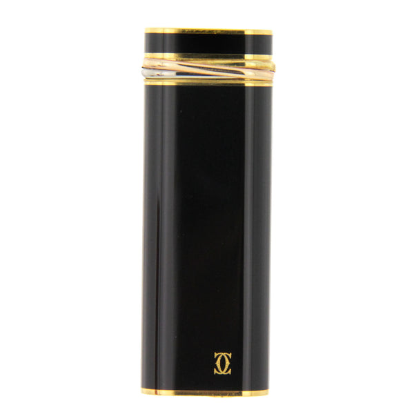 Accendino Cartier Trinity Lacca Nera Rif. 26413N Francia anni '80