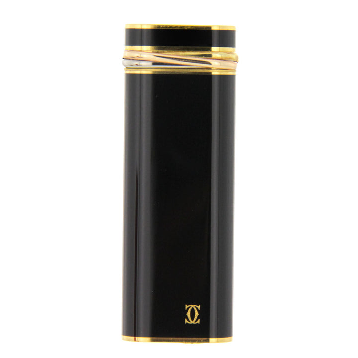 Accendino Cartier Trinity Lacca Nera Rif. 26413N Francia anni '80