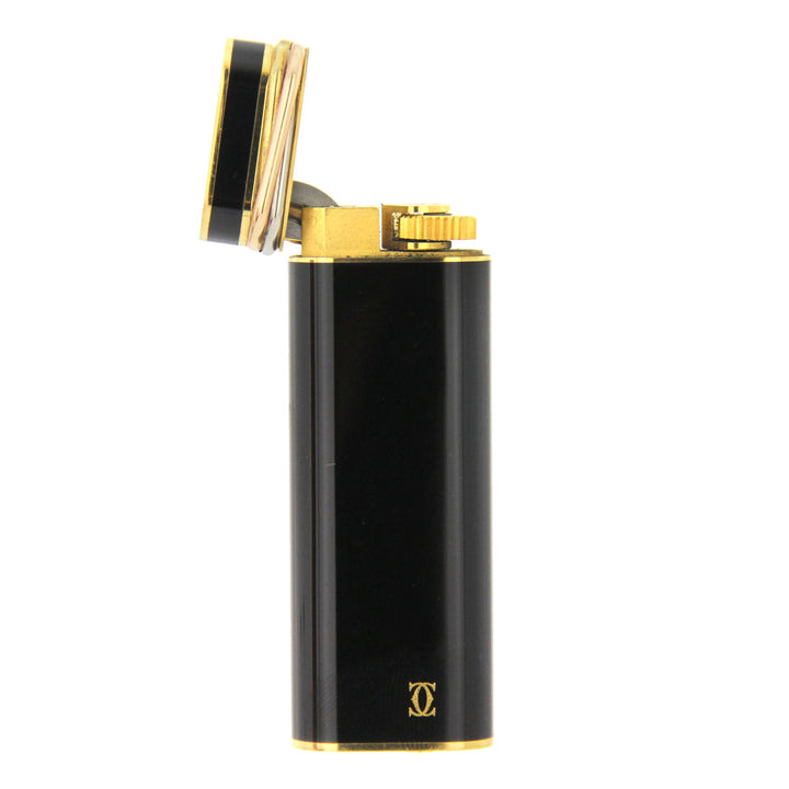 Accendino Cartier Trinity Lacca Nera Rif. 26413N Francia anni '80