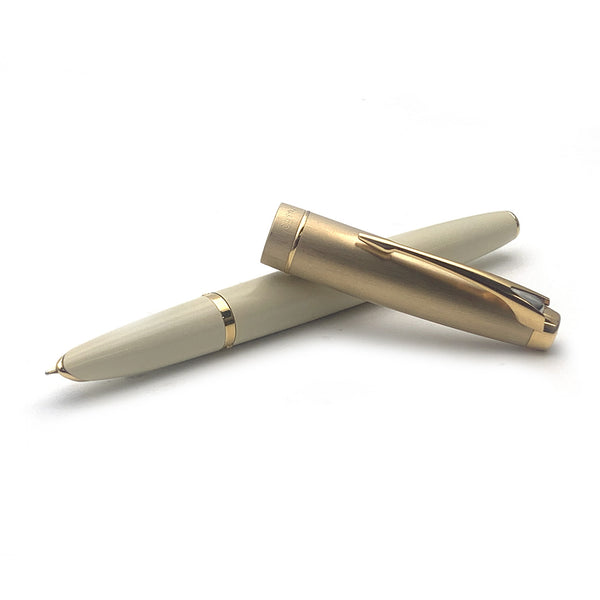 Parker penna stilografica 100 Miele Bianco oro anno 2004-2007