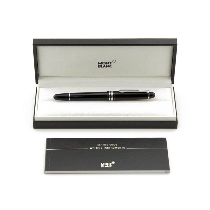 Montblanc Penna Stilografica Meisterstuck Platinum Classique Black Resin M 106522