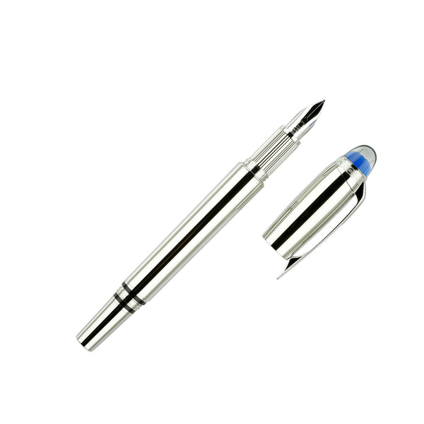 Montblanc StarWalker Metal Penna stilografica platino F 118874