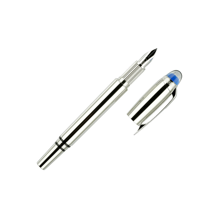 Montblanc StarWalker Metal Penna stilografica platino F 118874