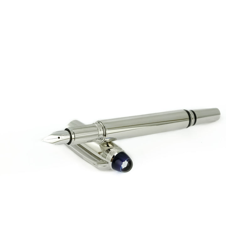 Montblanc StarWalker Metal Penna stilografica platino F 118874