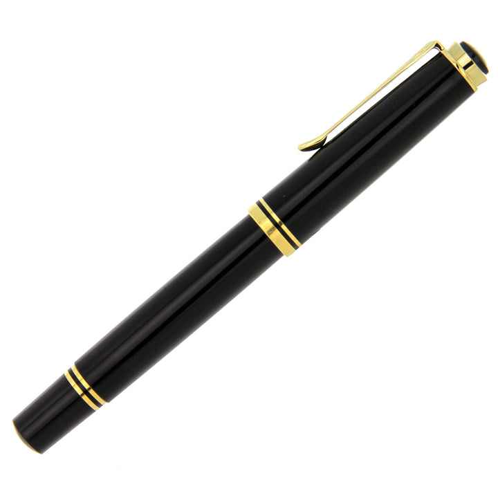 Penna Roller Pelikan Souveran Nera R600 Finitura Oro