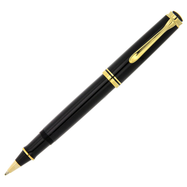 Penna Roller Pelikan Souveran Nera R600 Finitura Oro