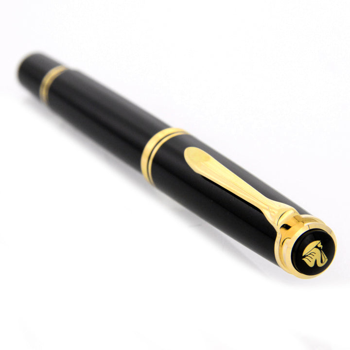 Penna Roller Pelikan Souveran Nera R600 Finitura Oro