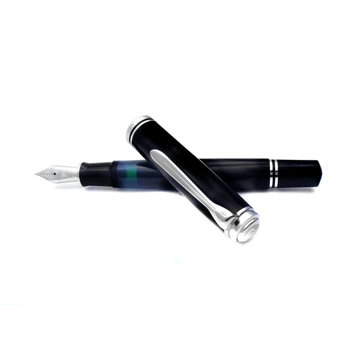 Pelikan Souver&agrave;n M805 Penna Stilografica Resina Nera Pennino Fine