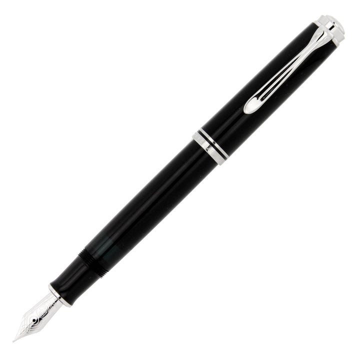 Pelikan Souver&agrave;n M805 Penna Stilografica Resina Nera Pennino Fine