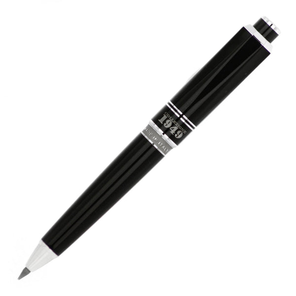 Pineider 1949 Sketch Pen Nero Veretta Refinitura Argento 925