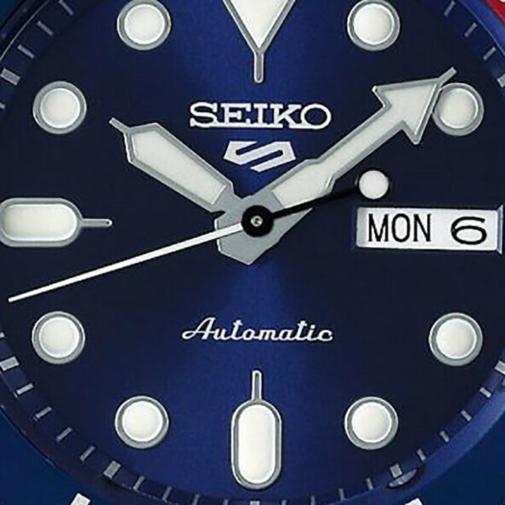 Orologio Seiko 5 Sport Automatico Quadrante Blu Pepsi Uomo Donna 42.5mm SRPD53K1