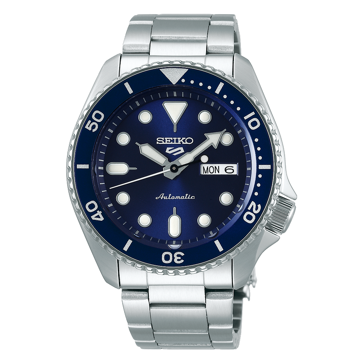 Orologio Seiko 5 Sport Automatico Quadrante Blu SRPD51K1 Uomo Donna 42.5mm Nuova Collezione