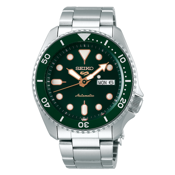 Orologio Seiko 5 Sport Automatico Quadrante Verde SRPD63K1 Uomo Donna 42.5mm Nuovo